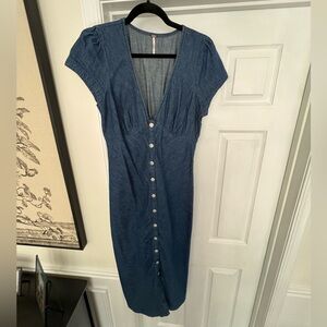 Free people Denim Dress